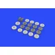 Eduard 672143 1/72 Victor wheels Brassin for Aircraft