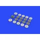 Eduard 672143 1/72 Victor wheels Brassin for Aircraft