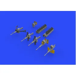 Eduard 672157 1/72 H8K2 Emily guns Brassin for Aircraft