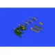 Eduard 672157 1/72 H8K2 Emily guns Brassin for Aircraft