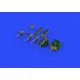 Eduard 672157 1/72 H8K2 Emily guns Brassin for Aircraft