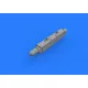 Eduard 672162 1/72 AN/ALQ-131 (shallow) ECM pod Brassin for Aircraft