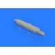 Eduard 672162 1/72 AN/ALQ-131 (shallow) ECM pod Brassin for Aircraft