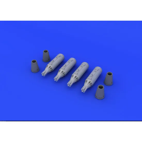 Eduard 672189 1/72 UB-16 rocket launchers for MiG-21 Brassin for Aircraft