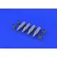 Eduard 672189 1/72 UB-16 rocket launchers for MiG-21 Brassin for Aircraft