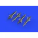 Eduard 672191 1/72 RS-2US missiles for MiG-21 Brassin for Aircraft