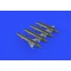 Eduard 672191 1/72 RS-2US missiles for MiG-21 Brassin for Aircraft