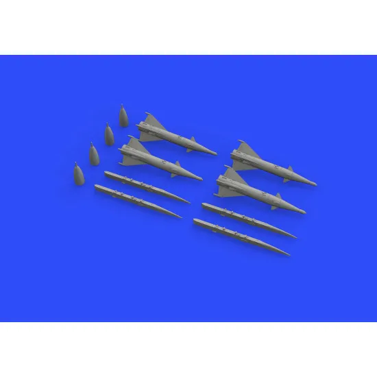 Eduard 672191 1/72 RS-2US missiles for MiG-21 Brassin for Aircraft