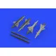 Eduard 672191 1/72 RS-2US missiles for MiG-21 Brassin for Aircraft