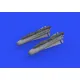 Eduard 672222 1/72 AGM-65 Maverick Brassin for Aircraft