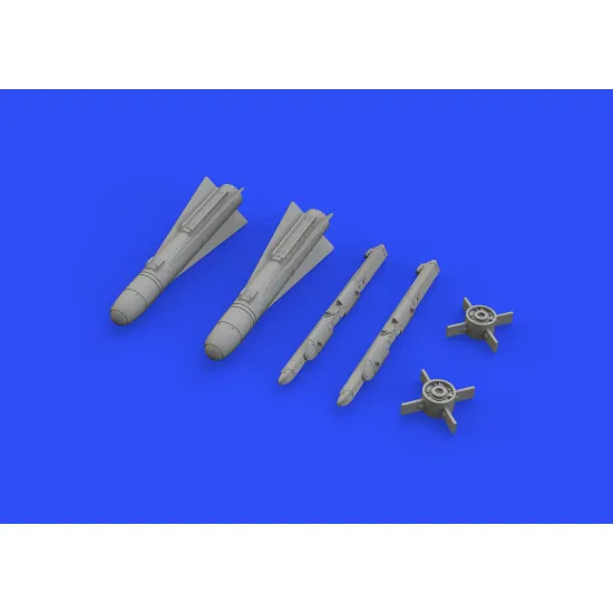 Eduard 672222 1/72 AGM-65 Maverick Brassin for Aircraft