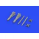 Eduard 672222 1/72 AGM-65 Maverick Brassin for Aircraft