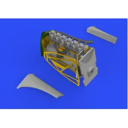 Eduard 672223 1/72 Fokker D.VII (OAW) engine/Mercedes D.III Brassin for Aircraft