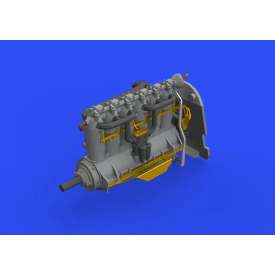 Eduard 672223 1/72 Fokker D.VII (OAW) engine/Mercedes D.III Brassin for Aircraft