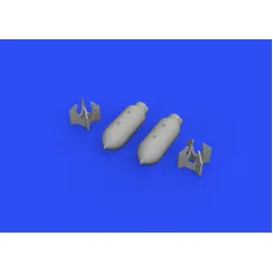 Eduard 672244 1/72 US 1000lb bombs Brassin for Aircraft
