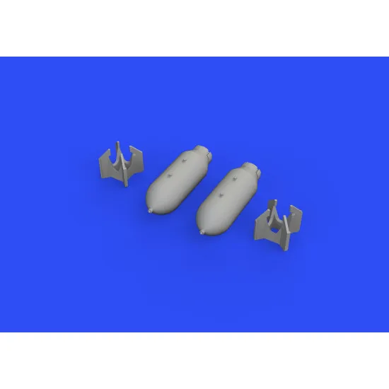 Eduard 672244 1/72 US 1000lb bombs Brassin for Aircraft