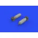 Eduard 672244 1/72 US 1000lb bombs Brassin for Aircraft