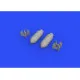 Eduard 672244 1/72 US 1000lb bombs Brassin for Aircraft