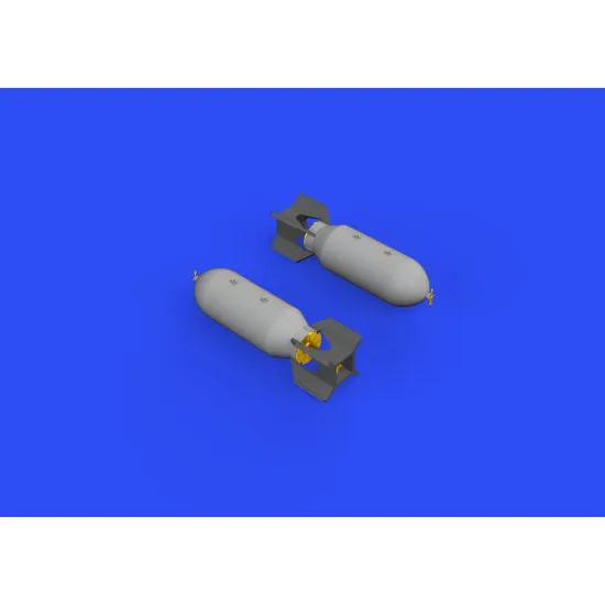 Eduard 672244 1/72 US 1000lb bombs Brassin for Aircraft