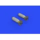Eduard 672244 1/72 US 1000lb bombs Brassin for Aircraft