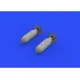 Eduard 672244 1/72 US 1000lb bombs Brassin for Aircraft