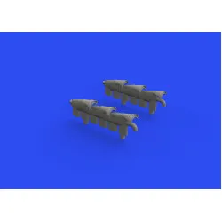 Eduard 672250 1/72 Spitfire Mk.Vc exhaust stacks Brassin for Aircraft