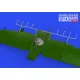 Eduard 672253 1/72 Z-37A spraying booms PRINT Brassin for Aircraft