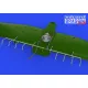 Eduard 672253 1/72 Z-37A spraying booms PRINT Brassin for Aircraft