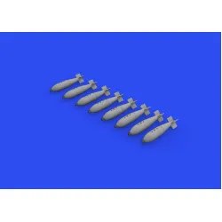Eduard 672276 1/72 British 1000lb free fall bombs Brassin for Aircraft