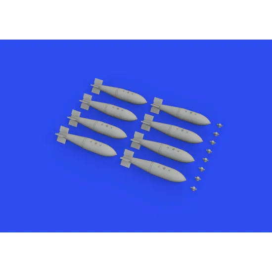 Eduard 672276 1/72 British 1000lb free fall bombs Brassin for Aircraft