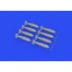 Eduard 672276 1/72 British 1000lb free fall bombs Brassin for Aircraft