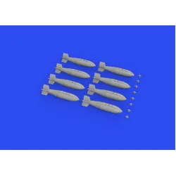 Eduard 672277 1/72 British 1000lb retarded bombs Brassin for Aircraft