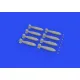 Eduard 672277 1/72 British 1000lb retarded bombs Brassin for Aircraft