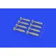 Eduard 672277 1/72 British 1000lb retarded bombs Brassin for Aircraft