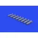 Eduard 672277 1/72 British 1000lb retarded bombs Brassin for Aircraft