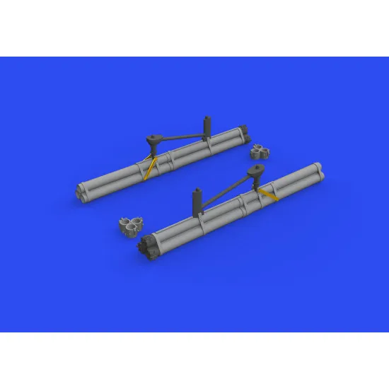 Eduard 672281 1/72 P-51B/C bazooka rocket launcher Brassin for Aircraft