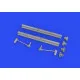 Eduard 672281 1/72 P-51B/C bazooka rocket launcher Brassin for Aircraft