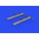Eduard 672281 1/72 P-51B/C bazooka rocket launcher Brassin for Aircraft
