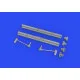 Eduard 672281 1/72 P-51B/C bazooka rocket launcher Brassin for Aircraft