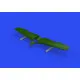 Eduard 672281 1/72 P-51B/C bazooka rocket launcher Brassin for Aircraft