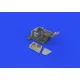 Eduard 672288 1/72 S-199 cockpit Erla canopy PRINT Brassin for Aircraft