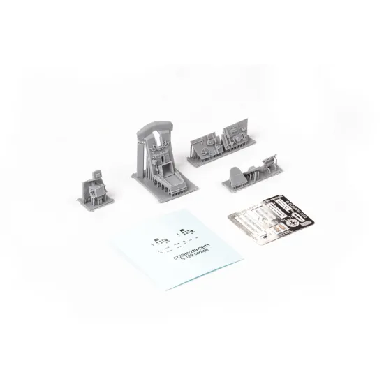 Eduard 672288 1/72 S-199 cockpit Erla canopy PRINT Brassin for Aircraft
