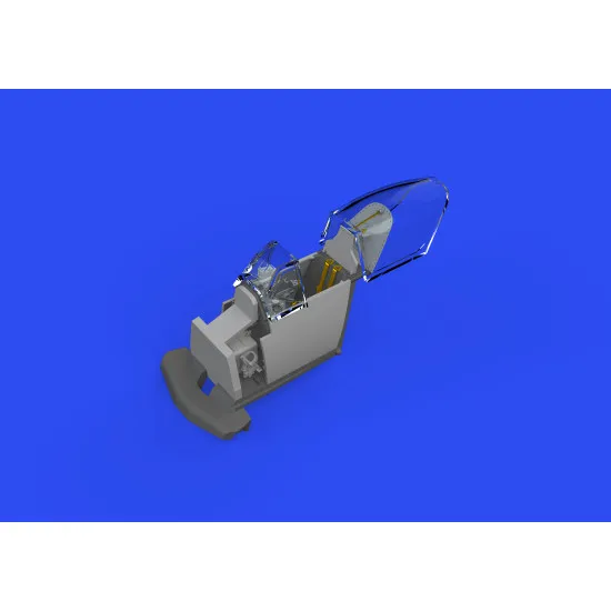 Eduard 672289 1/72 S-199 cockpit bubble canopy PRINT Brassin for Aircraft