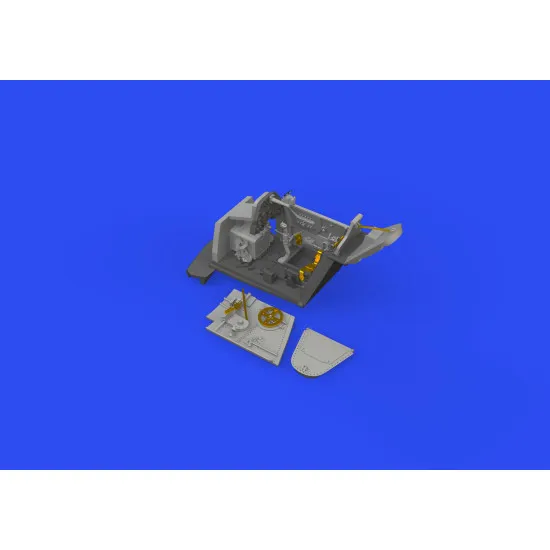 Eduard 672289 1/72 S-199 cockpit bubble canopy PRINT Brassin for Aircraft