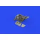 Eduard 672289 1/72 S-199 cockpit bubble canopy PRINT Brassin for Aircraft