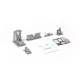 Eduard 672289 1/72 S-199 cockpit bubble canopy PRINT Brassin for Aircraft
