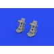 Eduard 672292 1/72 Luftwaffe rudder pedals PRINT Brassin for Aircraft