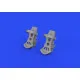 Eduard 672292 1/72 Luftwaffe rudder pedals PRINT Brassin for Aircraft