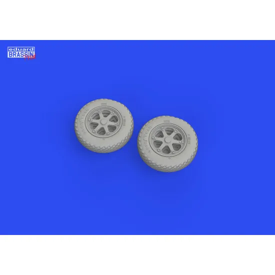 Eduard 672299 1/72 F4F wheels late PRINT Brassin for Aircraft