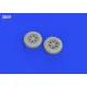 Eduard 672299 1/72 F4F wheels late PRINT Brassin for Aircraft